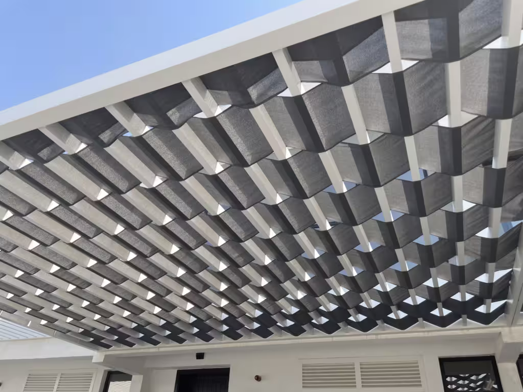 Outdoor custom shade structure